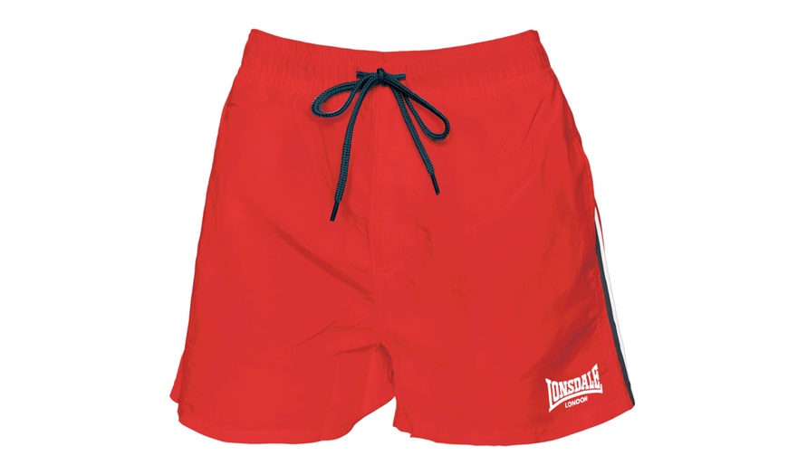 Image 12: Costume mare boxer da uomo Lonsdale