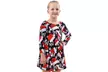 Robe de Noël imprimée enfant - Image 3