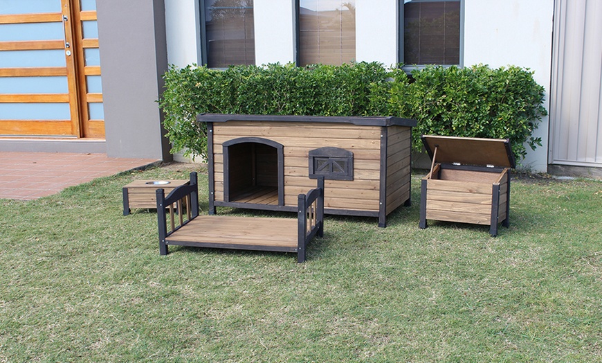 Image 4: Cedar Wood Dog Kennels