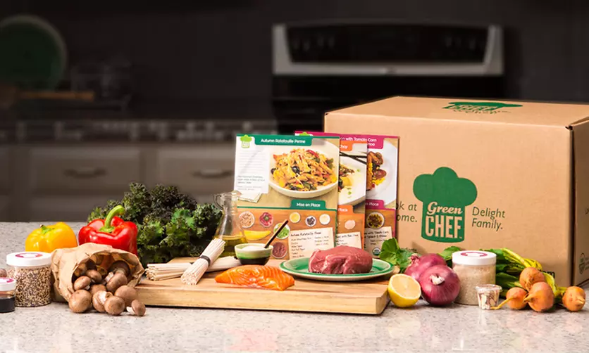 Three Meal Kits for Two or Four People Delivered from Green Chef (Up to 61% Off)  - Primary Image