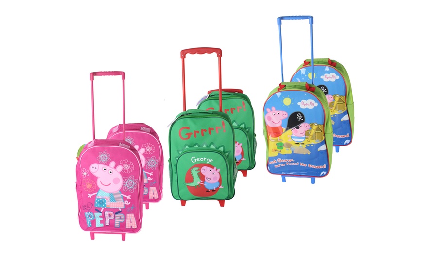 Image 1: Peppa Pig Trolley Cases