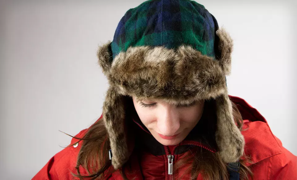 $15 for a David & Young Printed Trapper Hat ($34 List Price). Five Options Available. Free Shipping and Free Returns. - Second Medium