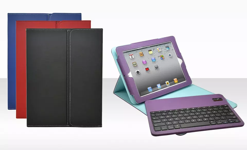 Aduro Removable Bluetooth Keyboard Case for iPad mini, iPad Air, or iPad 2/3/4 - Primary Image