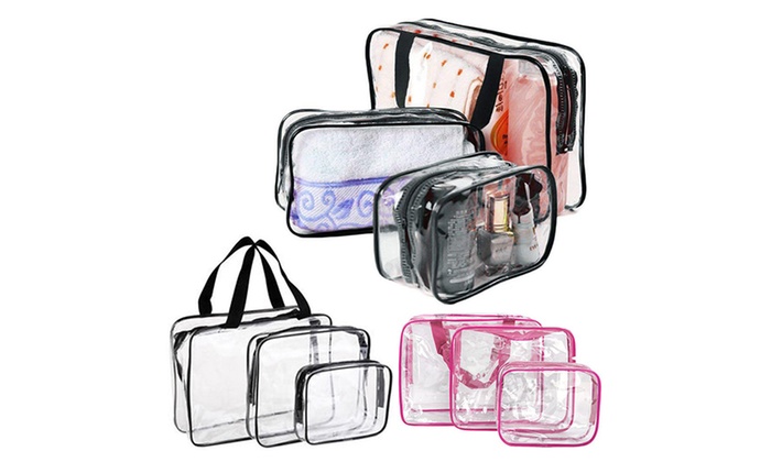 clear travel bag near me