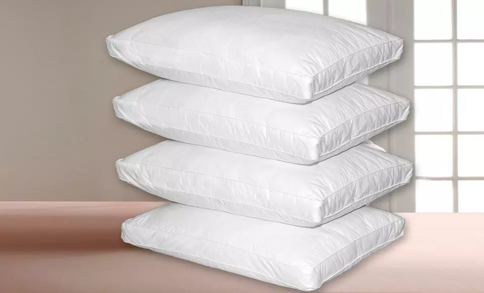 Royal Majesty 2- or 4-Pack of Quilted Feather Pillows - Primary Image