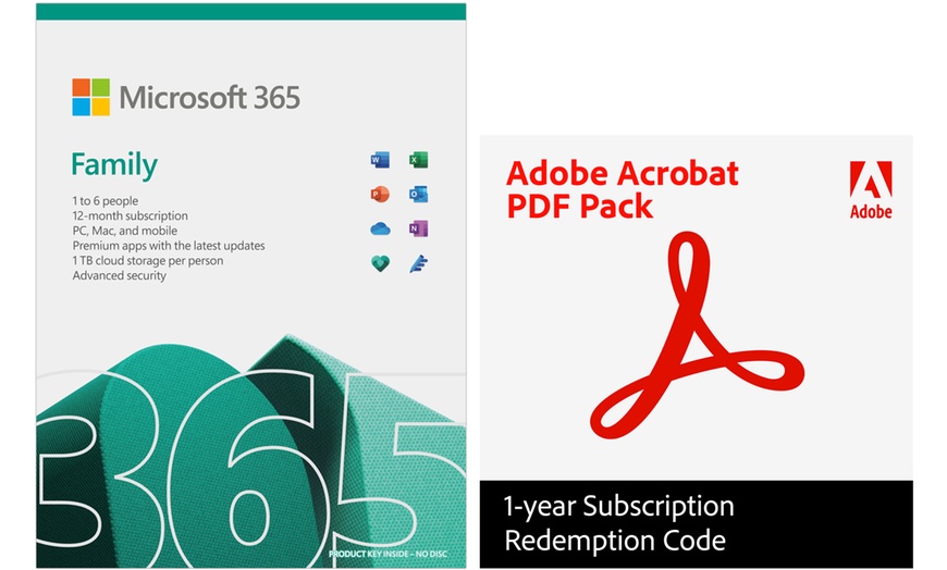 Image 3: Microsoft 365 con Adobe Acrobat Export PDF