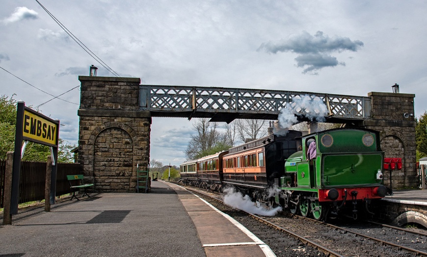 Image 3: Steam Train Tickets for Two