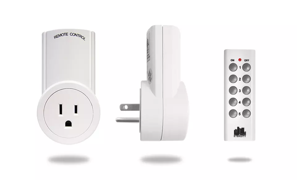 Programmable Remote-Controlled Outlets. Multiple Options Available. Free Returns. - Primary Image