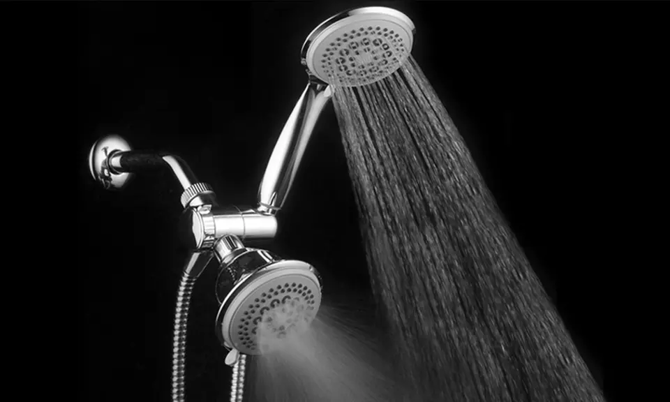DreamSpa Luxury 36-Setting 3-Way Combo Shower Head - Primary Image