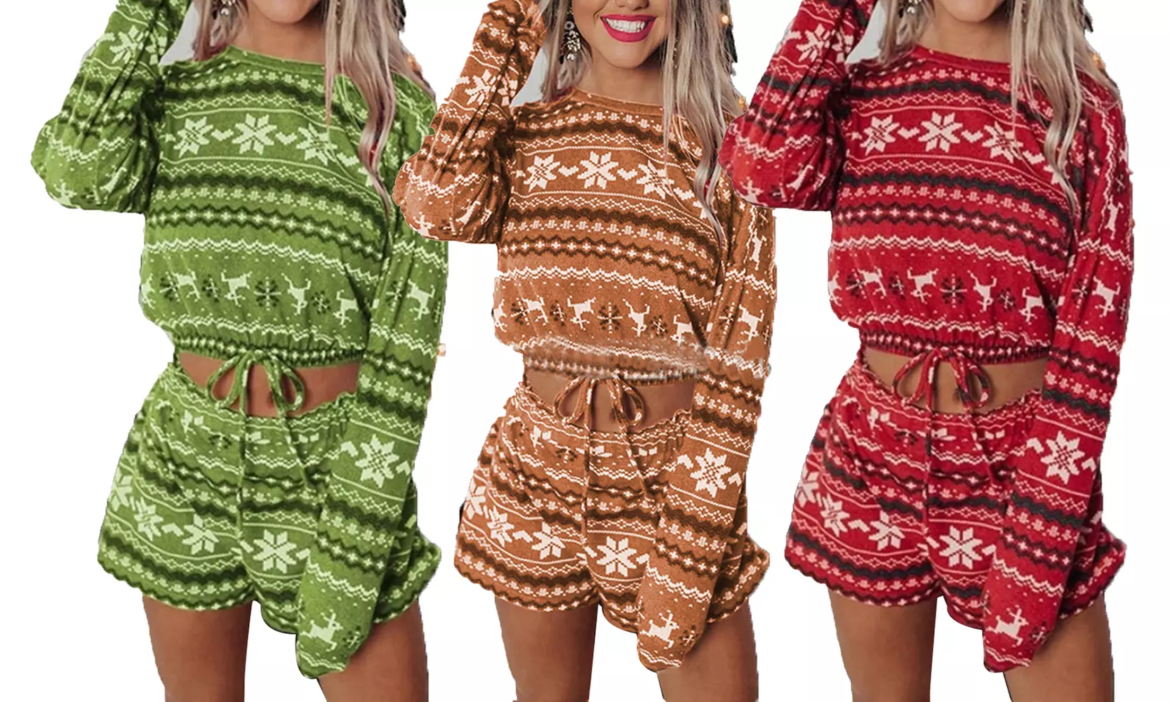 Ensemble de pyjama de Noël pour femme - Primary Image