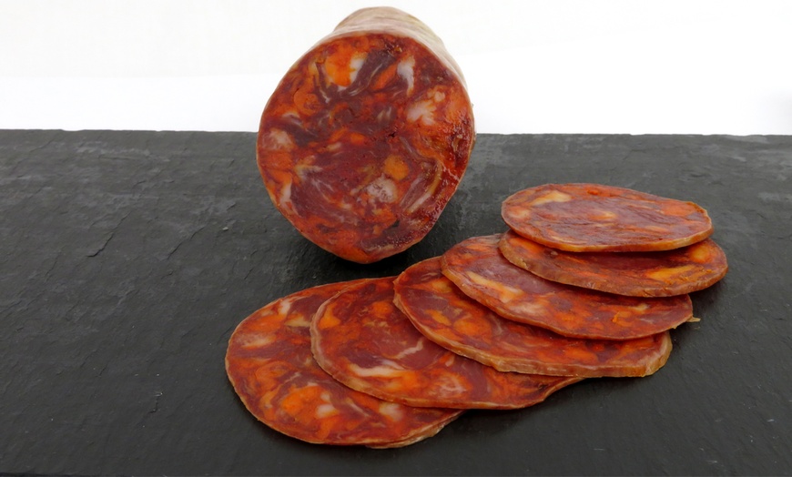 Image 3: Iberian Ham and Chorizo Selection