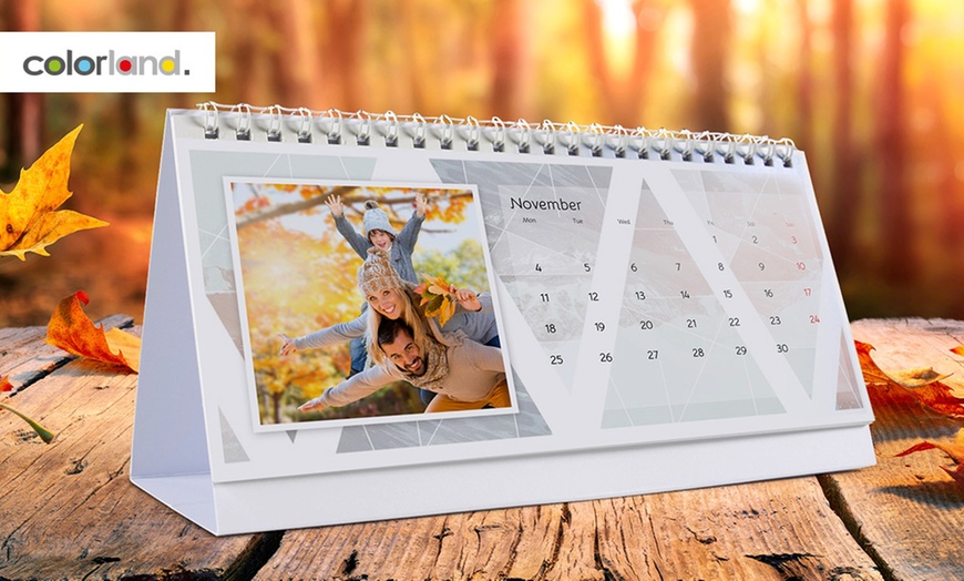 Image 4: Personalizowane kalendarze biurkowe i ścienne z własnymi zdjęciami