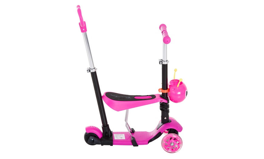 Image 15: 5-in-1 Toddler Three Wheels Mini Kick Scooter