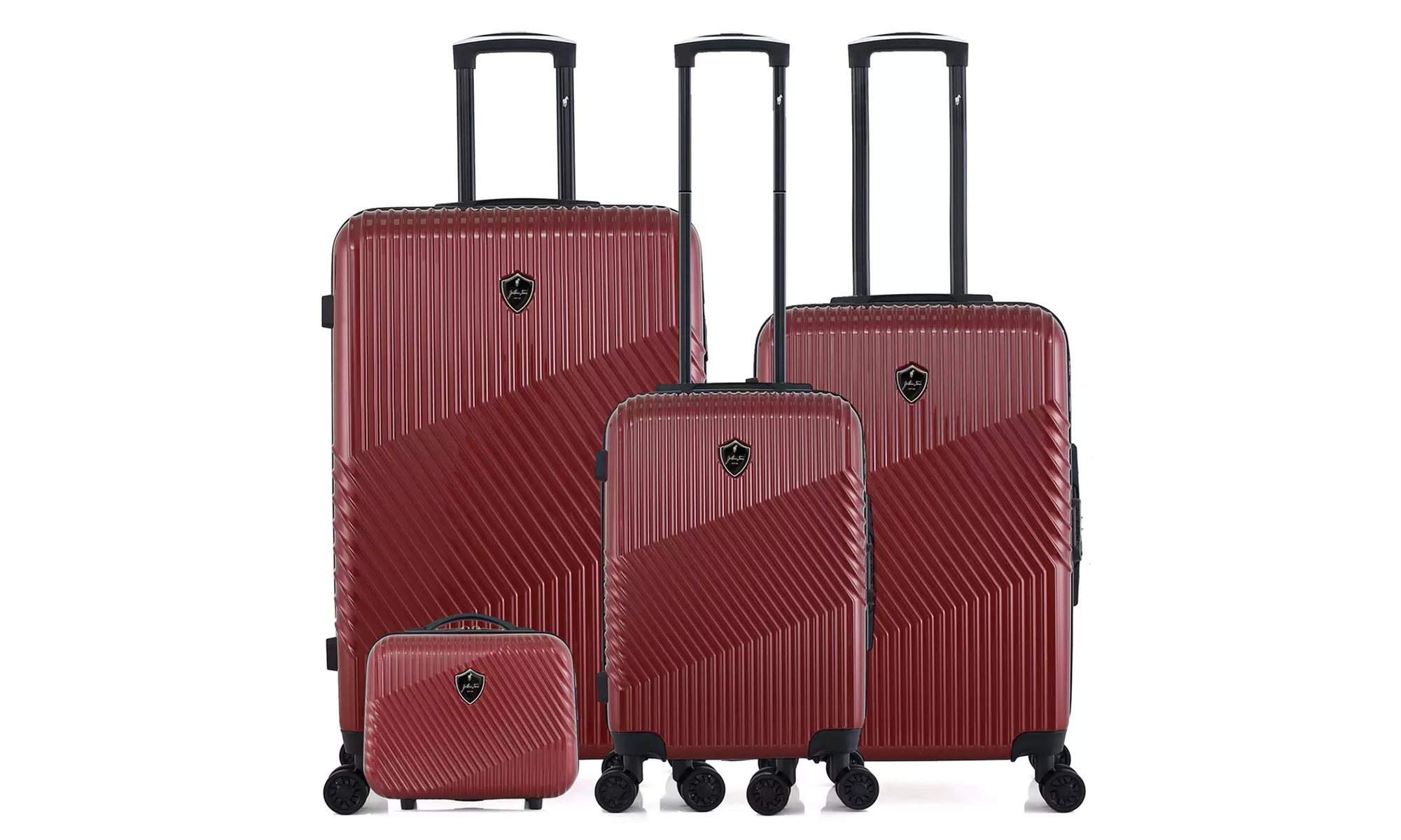 Lot de 3 valises et 1 vanity Peter-C