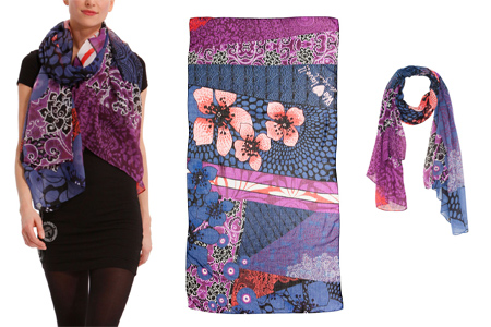 Foulard Desigual Modèle 8V1824 Multicolore - Neuf Avec étiquettes