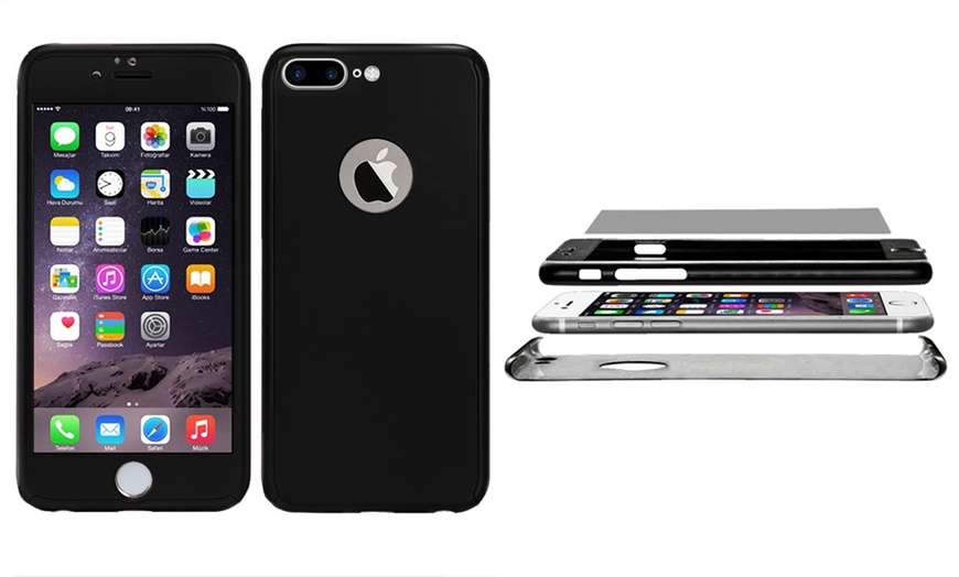 Image 12: Hybrid 360 Case for iPhone