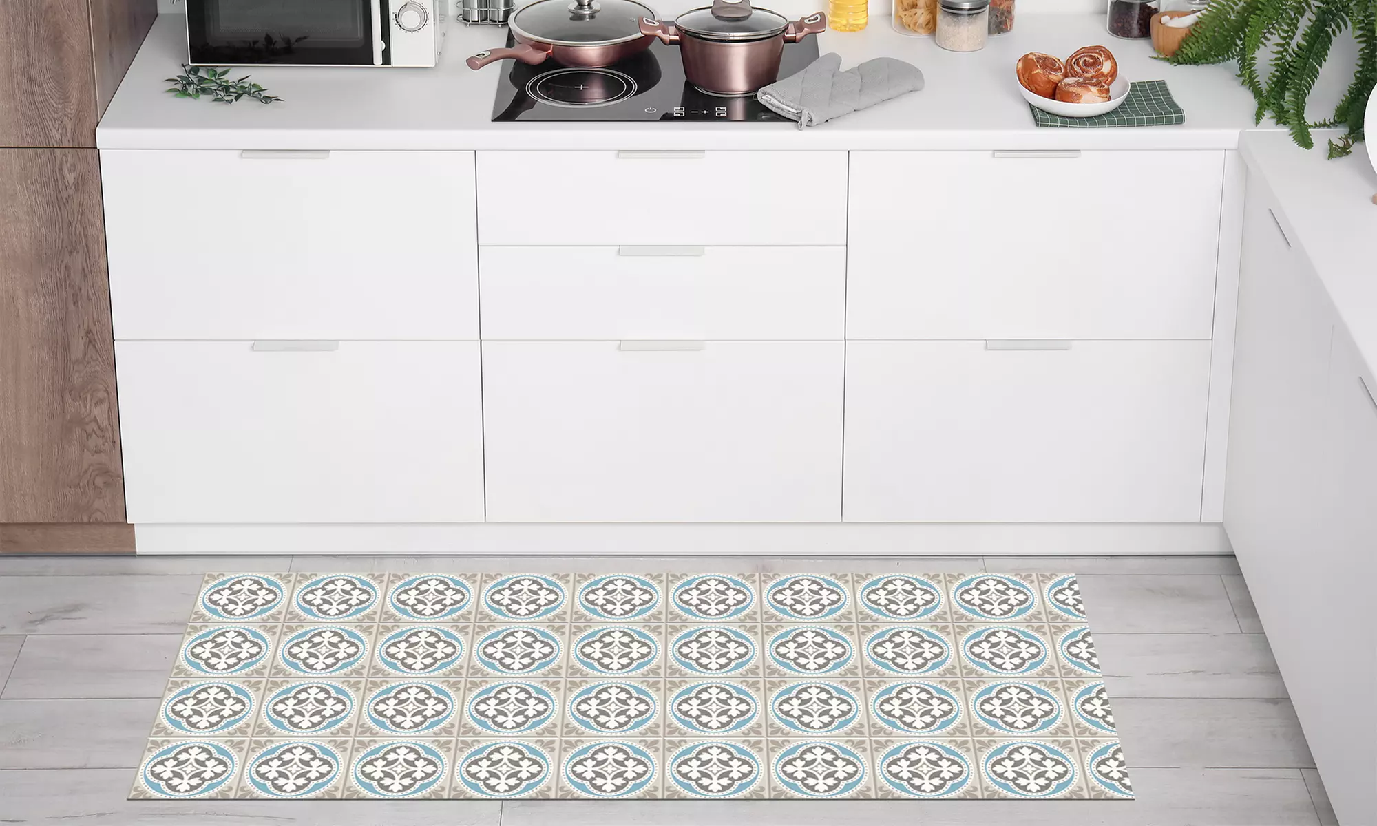 Tappeto passatoia da cucina antiscivolo Made in Italy