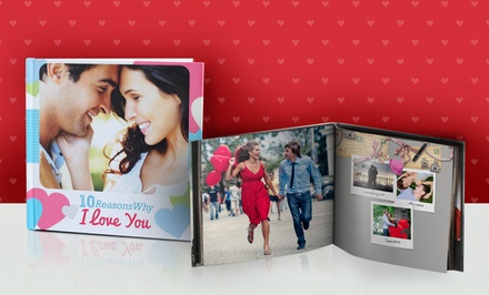 40Page Custom Photo Book from Photobook Canada (Up to 75% Off). Four Options Available.