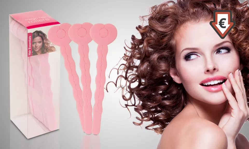 6er-Pack Lockenwickler Magic Hair Rollers - Primary Image