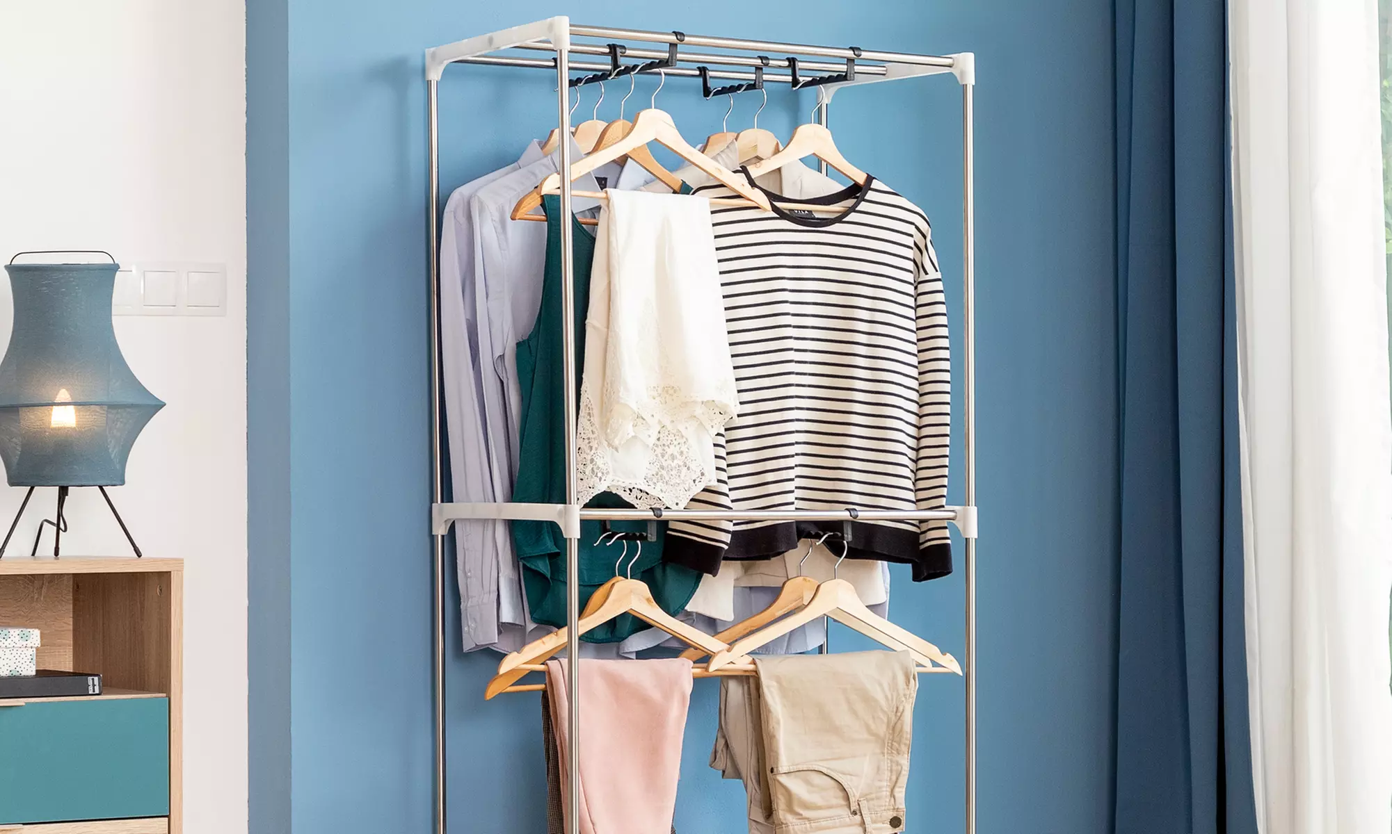 Séchoir électrique portable "Dupledry" InnovaGoods 1200 W