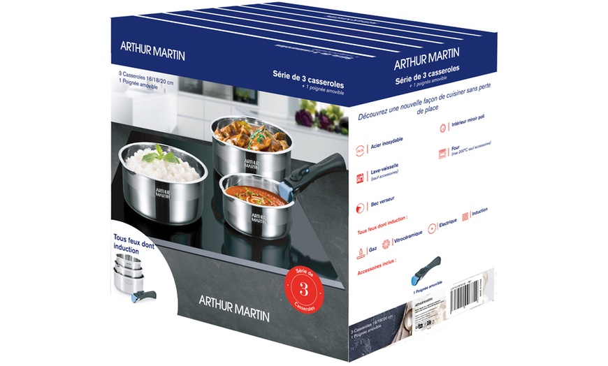 Image 7: Batteria con maniglia rimovibile Arthur Martin
