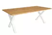 Table à manger Skraut Home de 167 x 90 cm pour 8 convives, coloris au choix, livraison offerte - Second Medium