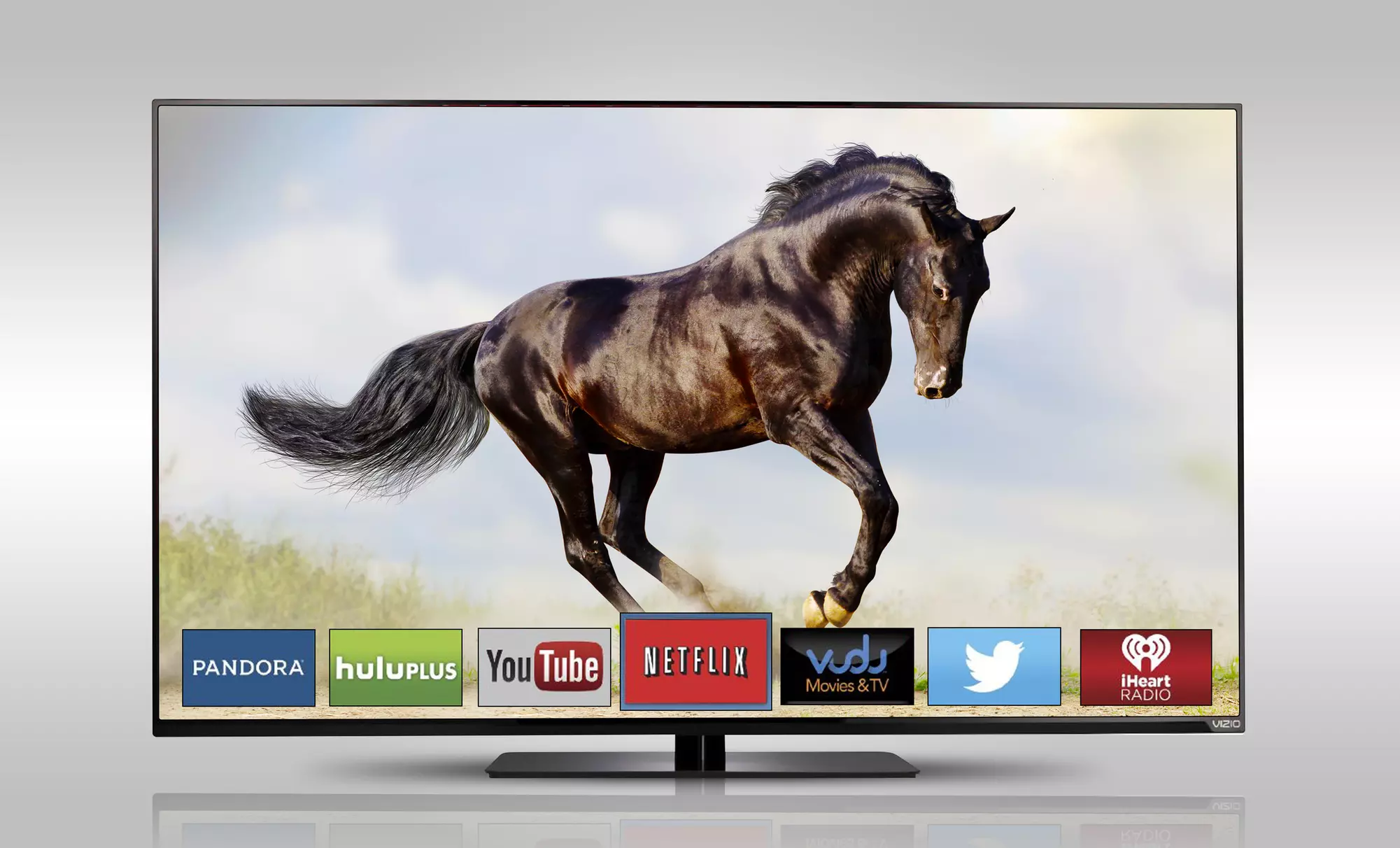 Vizio 55" LED 120Hz 1080p Smart HDTV (Refurbished) - Primary Image