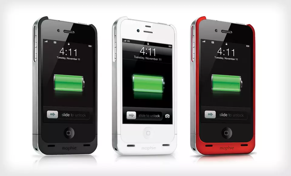 $39 for Mophie Juick Pack iPhone Battery Case (Manufacturer Refurbished) ($79.99 List Price). 3 Colors Available. - Primary Image