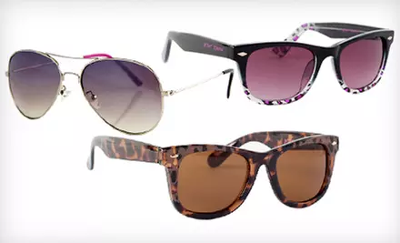 $15 for a Pair of Betsey Johnson Women’s Sunglasses (Up to $60 List Price). Multiple Styles Available. Free Shipping. - Primary Image