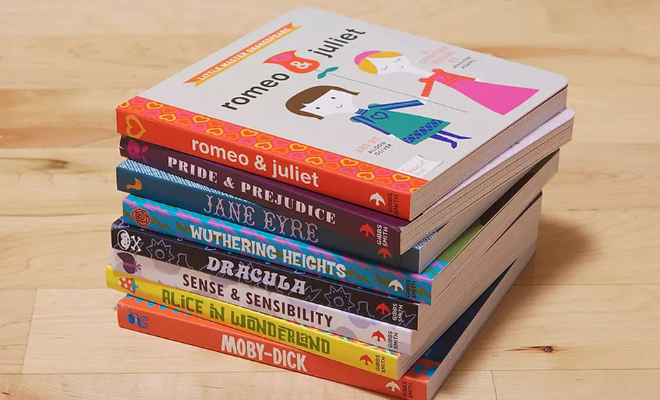 8-Book BabyLit Literary-Classics Board-Book Bundle - Primary Image