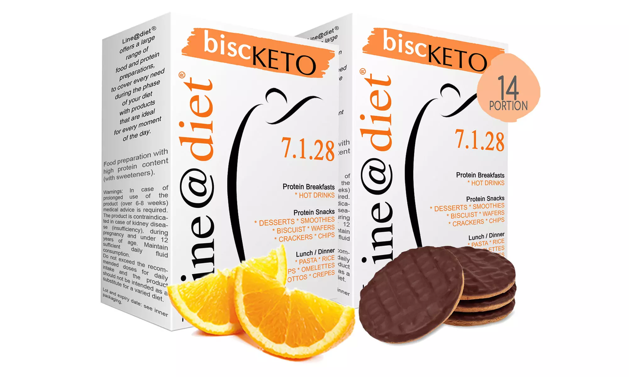 1, 2 o 4 confezioni di biscotti proteici Lineadiet