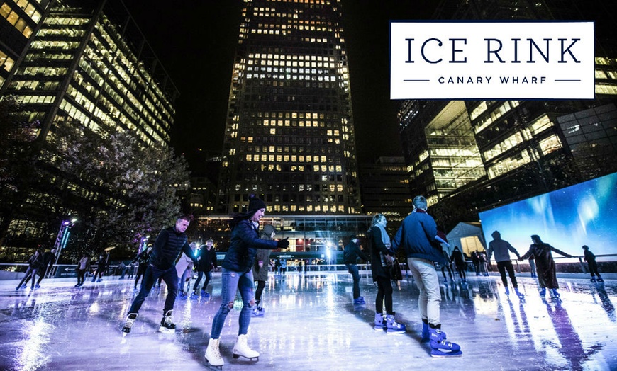 Image 1: Ice Rink Canary Wharf