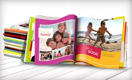 8''x8" or 8''x11'' Customizable Photo Book from Shutterfly (Up to 67% Off) - Primary Image