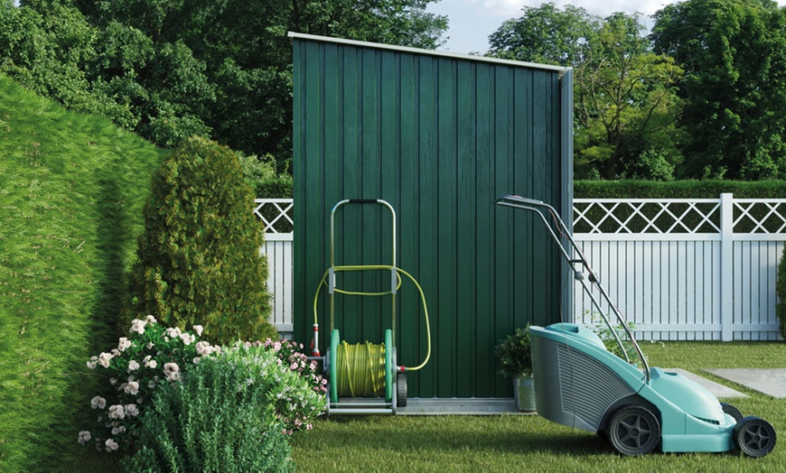 Image 22: Compact Pent Metal Shed