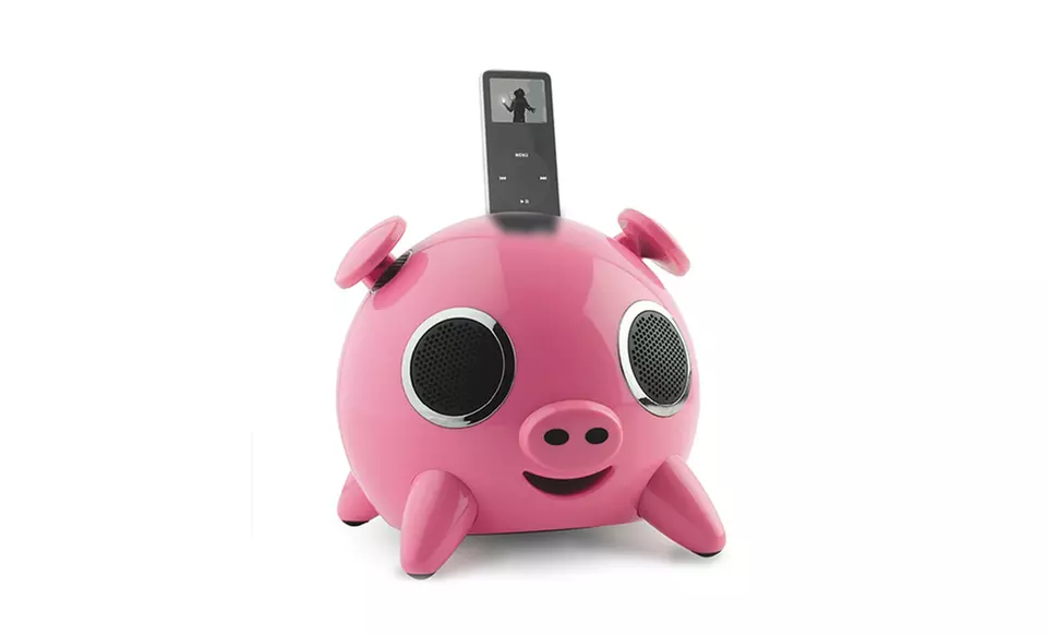 Amethyst iPig or iPup Apple Device Speaker Docks  - Second Medium