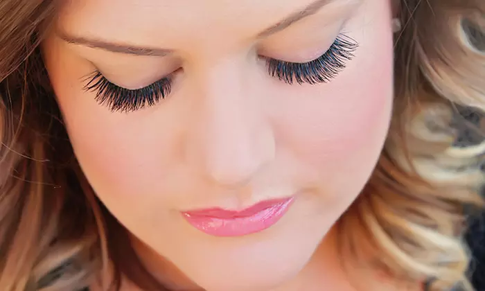 Full Set of Eyelash Extensions with Optional Fill at Lash & Glow (Up to 58% Off) - Primary Image