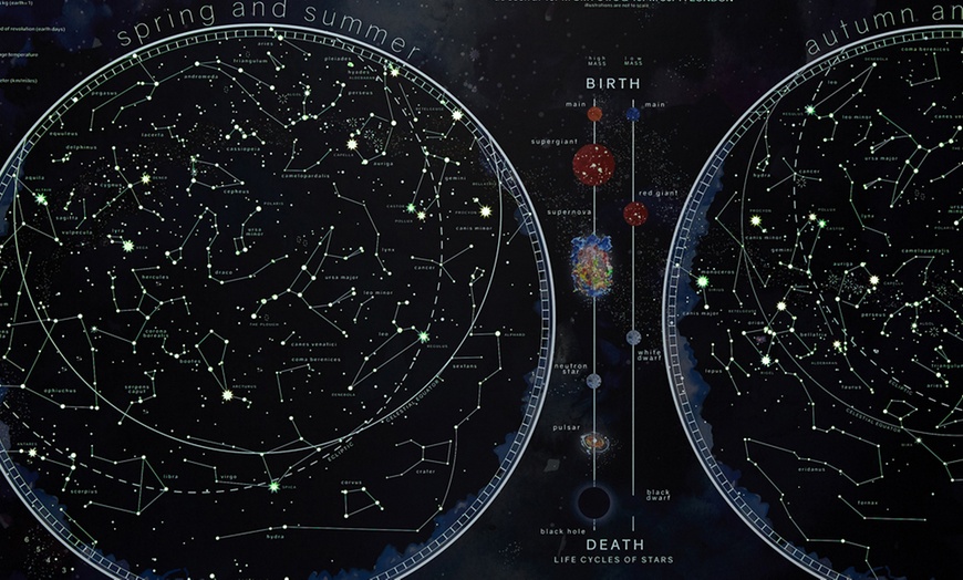 Image 3: Glow-in-the-Dark Map