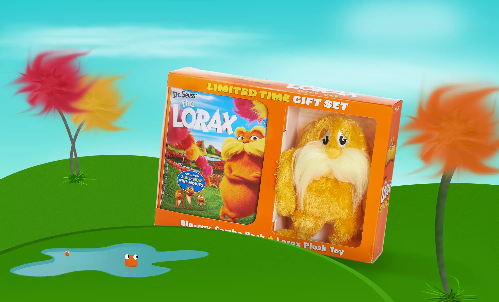Dr. Seuss' The Lorax DVD and Blu-ray Gift Set - Primary Image