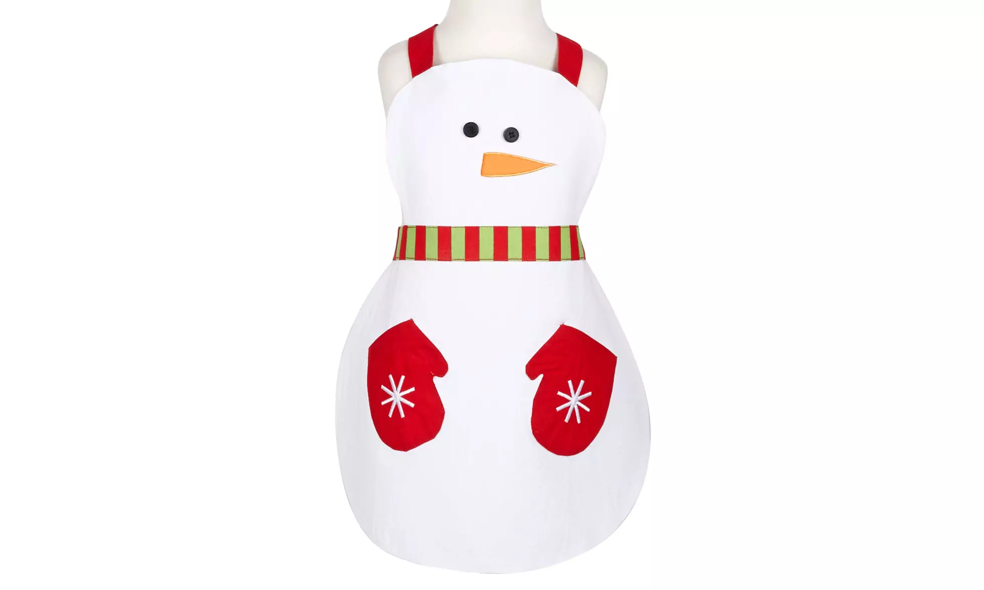 Kids Holiday Elf and Snowman Aprons - Second Medium