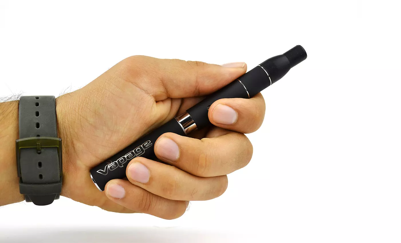 Vapage VPro Vaporizer Kit with eLiquid and Dry Herb Attachment - Primary Image