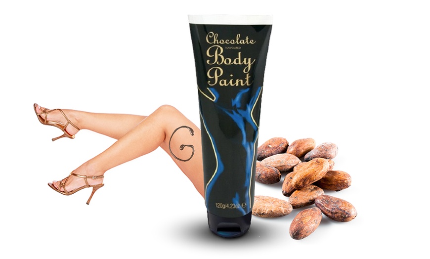 Image 1: Edible Chocolate Body Paint