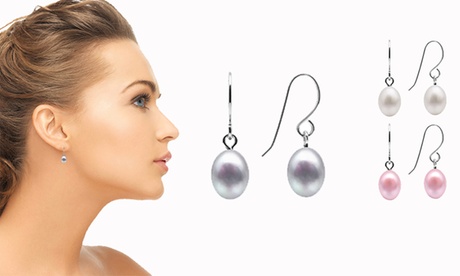 Ensembles de trois paires de boucles d'oreilles avec perles d'eau douce OMG Jewel