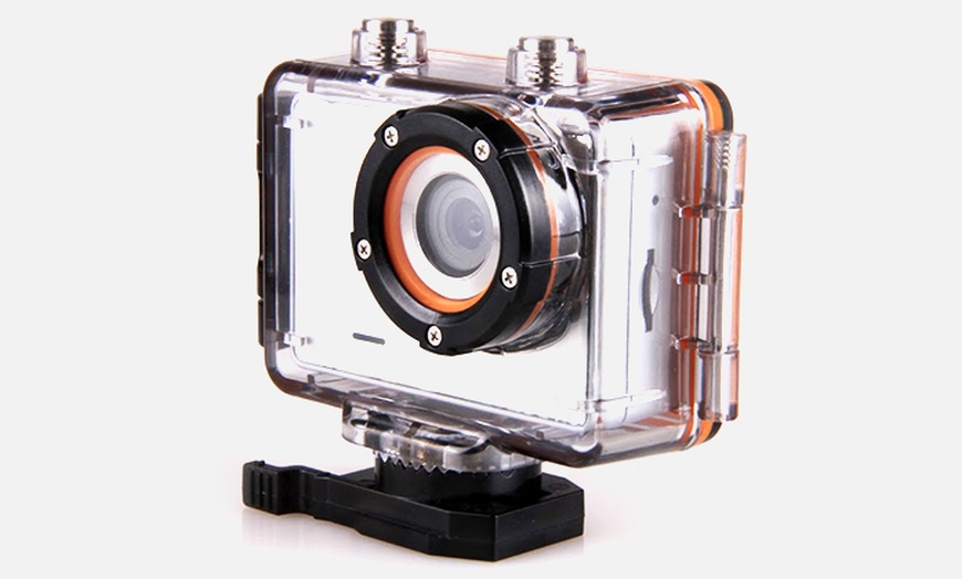 Image 6: Outdoor Waterproof Sports Camera