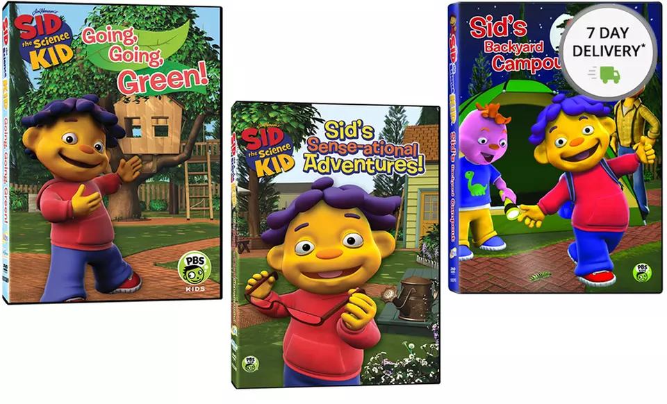 Sid the Science Kid 3-Disc Set. Free Returns. - Primary Image