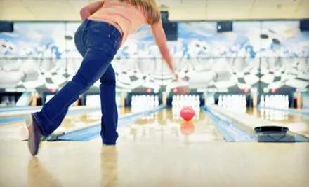 Rock-N-Bowl Bowling with Pizza for Two or Up to Six at Wynnewood Lanes in Ardmore (Up to 59% Off) - Primary Image