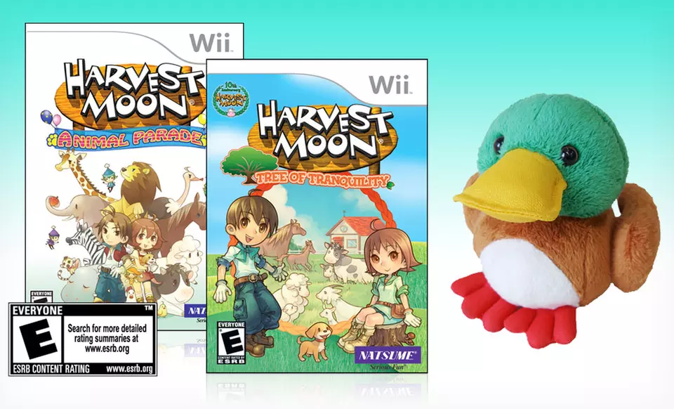 $34.99 for a Harvest Moon for Nintendo Wii Bundle ($79.98 List Price). Free Shipping and Returns.  - Primary Image
