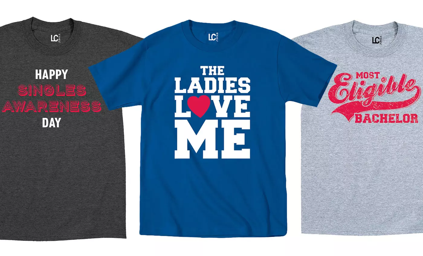 Men's Valentines Day T-Shirt - Primary Image