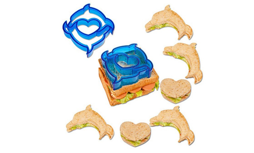 Image 2: DIY Dolphin Sandwich Cutter Mould