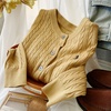 Image 8: Women’s Knitted Button-Down Cardigan Sweater