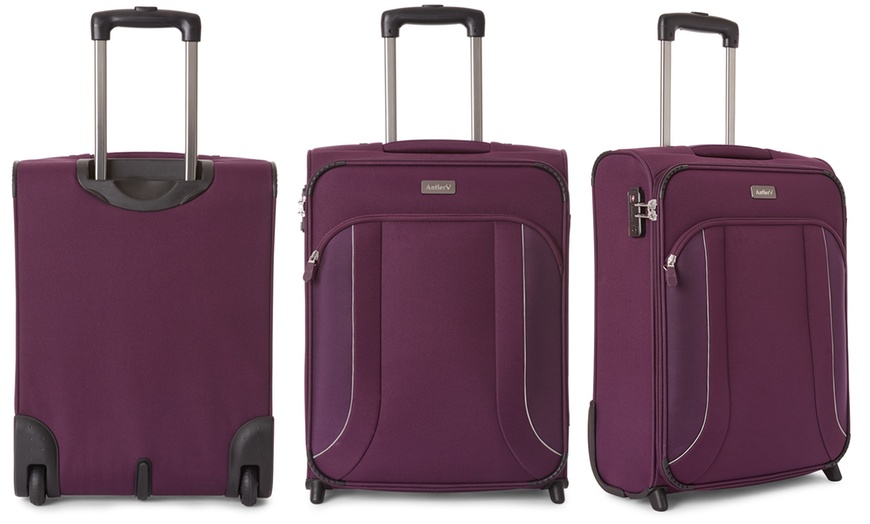 Image 12: Antler Three-Piece Suitcase Set